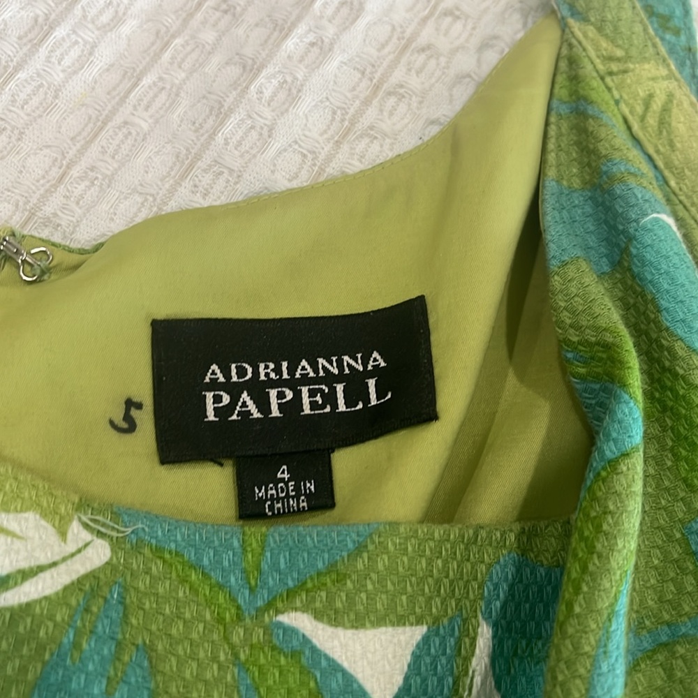 Vintage 80’s dress Adrianna Papell 4 - Picture 7 of 9